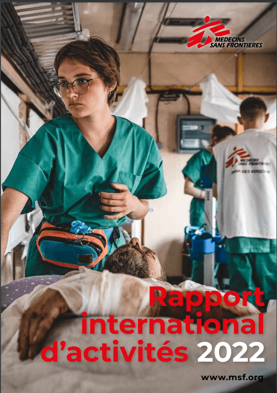 Rapport d'activités MSF International 2022 