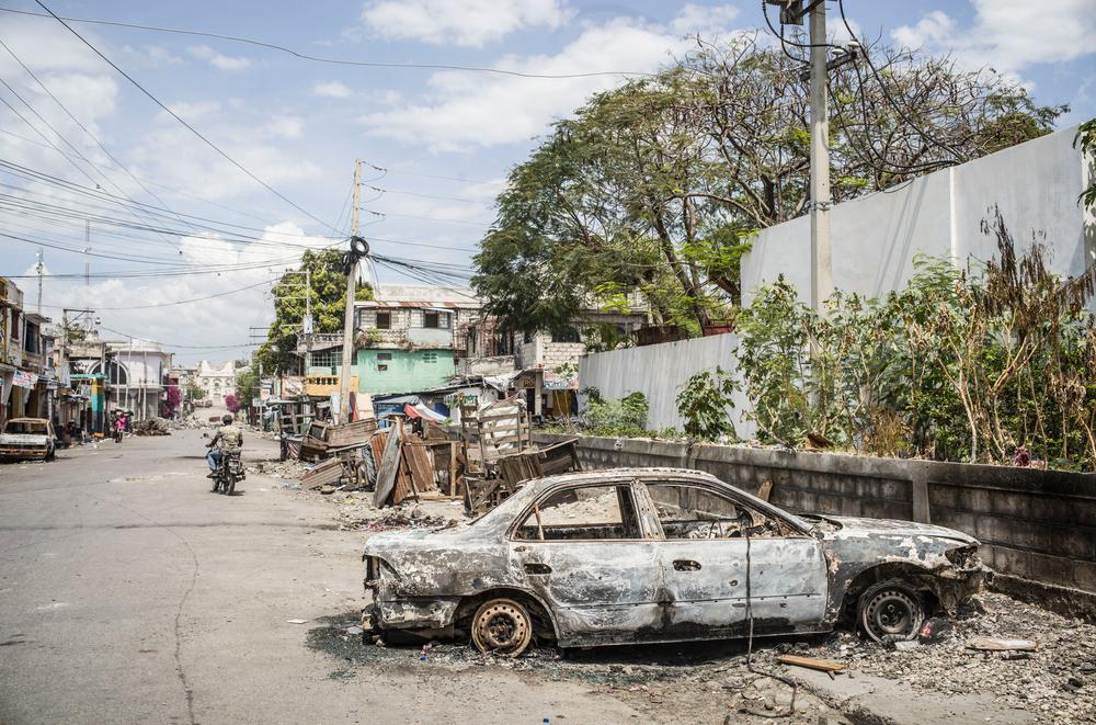 Violence à Port-au-Prince, Haïti ©Corentin Fohlen 