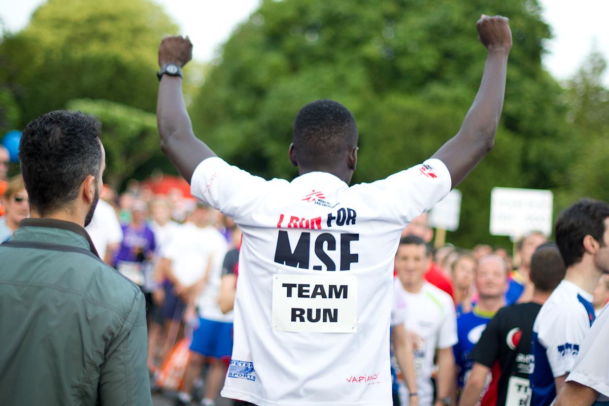 Courir pour MSF au defi solidaire Luxembourg