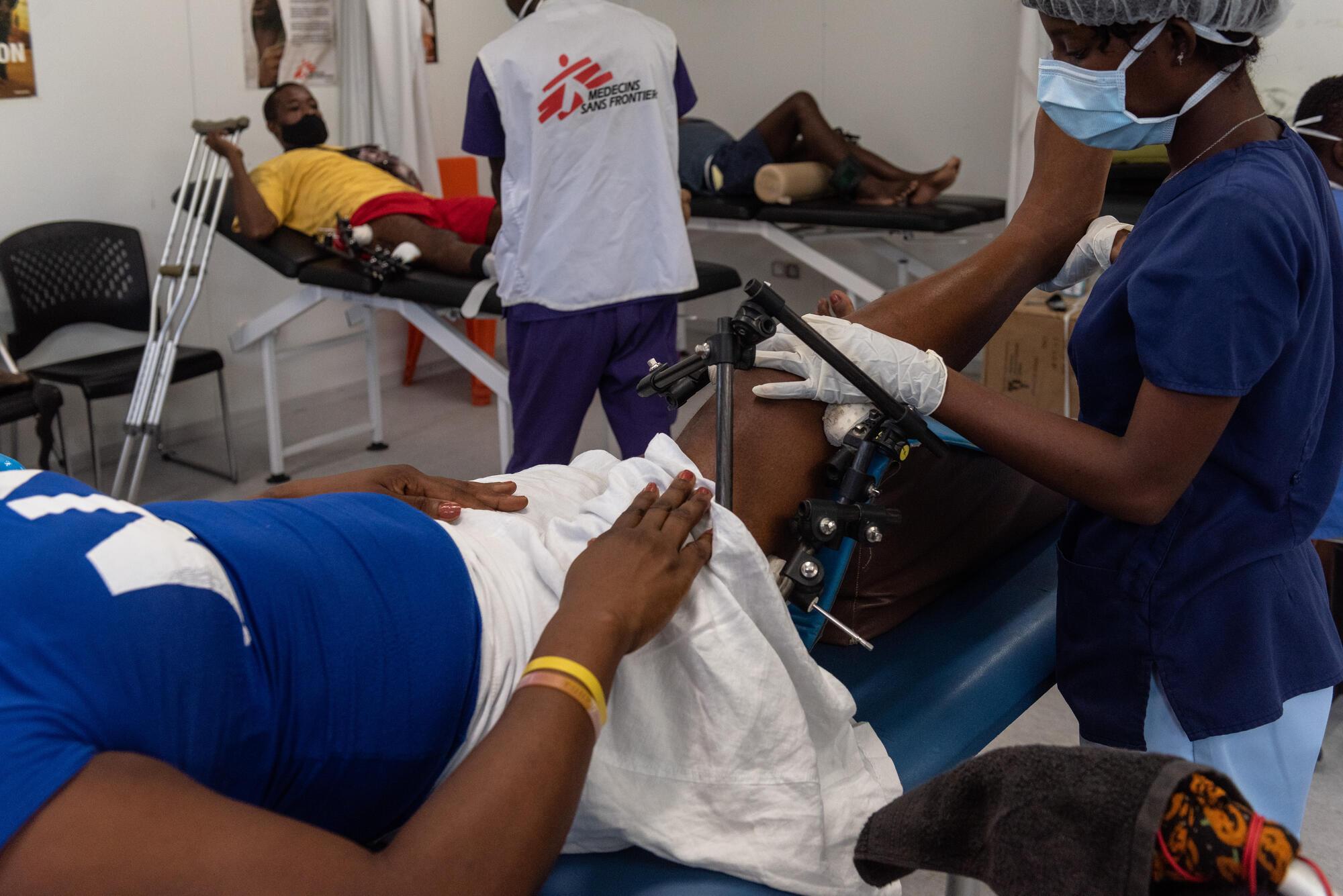 Conséquences médicales des violences à Port-au-Prince. 
