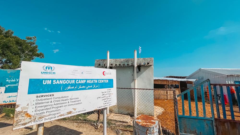 Clinique MSF au camp de réfugiés d&#039;Um Sangour, dans l&#039;État du Nil Blanc 