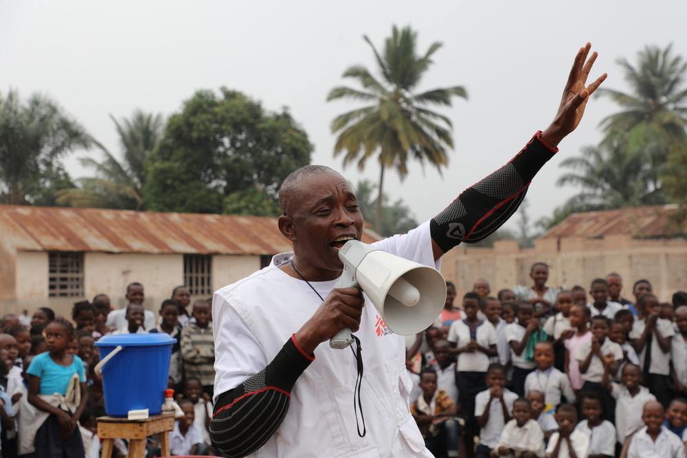Épidémie de fièvre typhoïde - Province de Popokabaka wango, RDC. ©MSF/Franck Ngonga