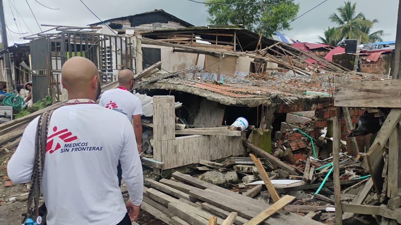 Séisme en Colombie : les équipes de MSF interviennent à Quibdó et Buenaventura, alors que les besoins humanitaires restent importants